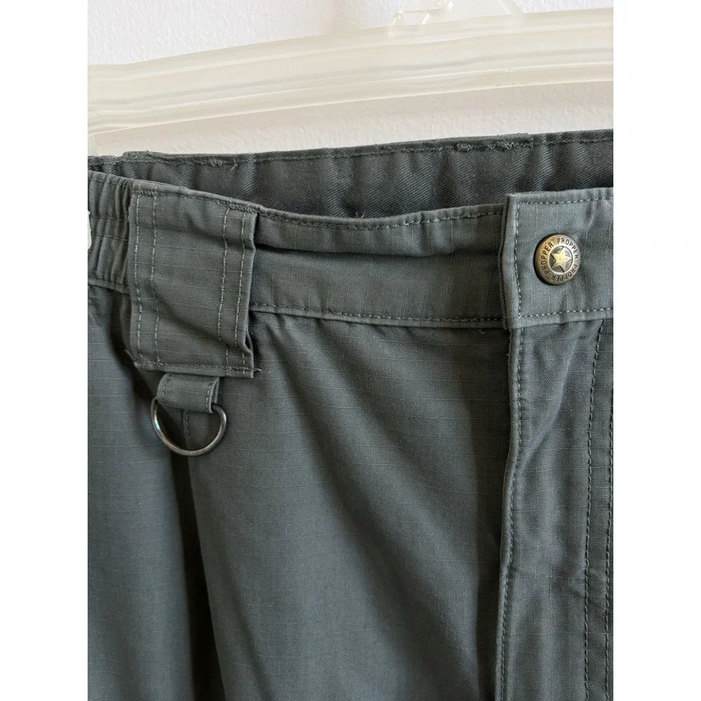 Propper Men's Olive Green Tactical Utility Rip Stop‎ Cargo Pants 36/32